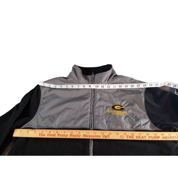 Grambling State Tigers Jacket Men Sz M Champion Two Tone Full Zip Sportswear - Picture 5 of 8